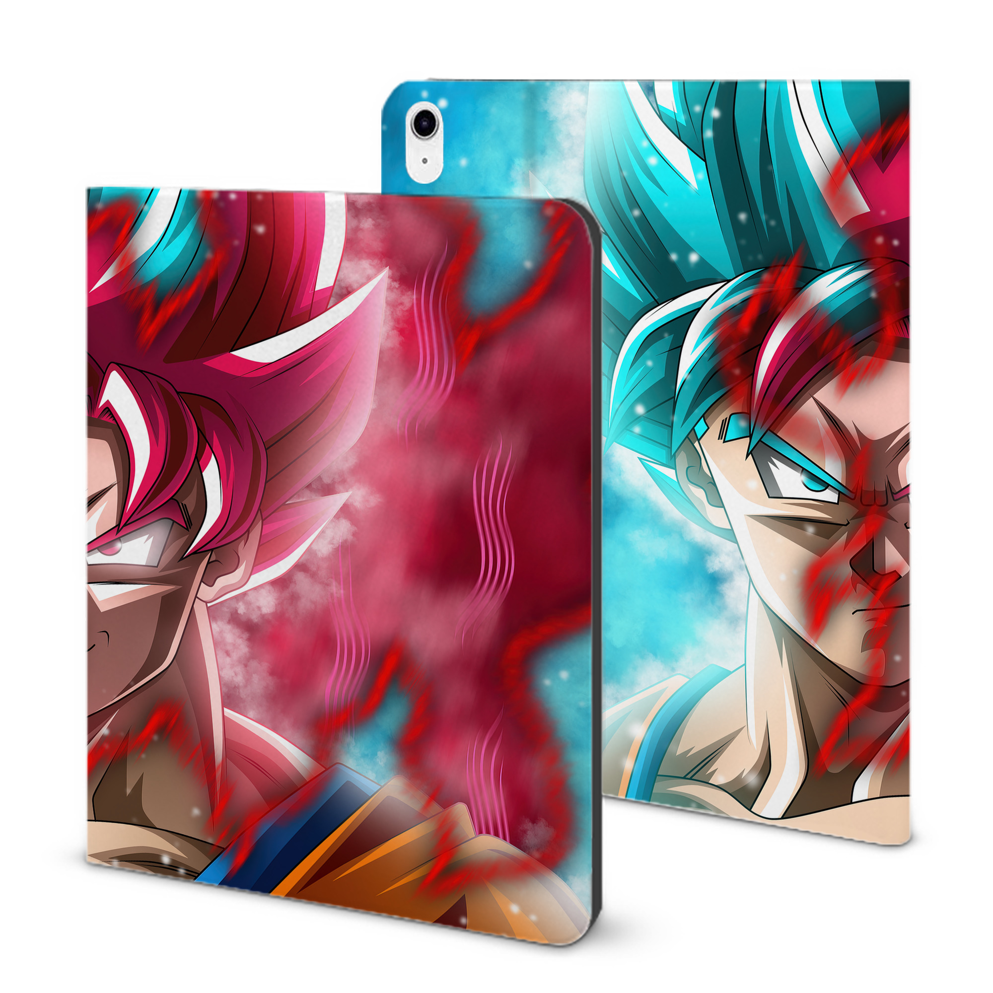 （画像用） ドラゴンボール DRAGON BALL IPad ケース ブック型 PUレザー TPU 耐衝撃 軽量 薄型 ペン収納なし 全面保護 IPad 各モデル対応